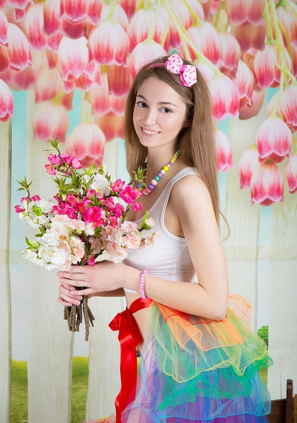 Марселин, 20 лет, 1 размер груди